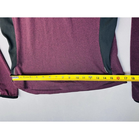 REI Women's S Dark Burgundy Athletic‎ 1/4 Zip Pullover - Picture 9 of 14
